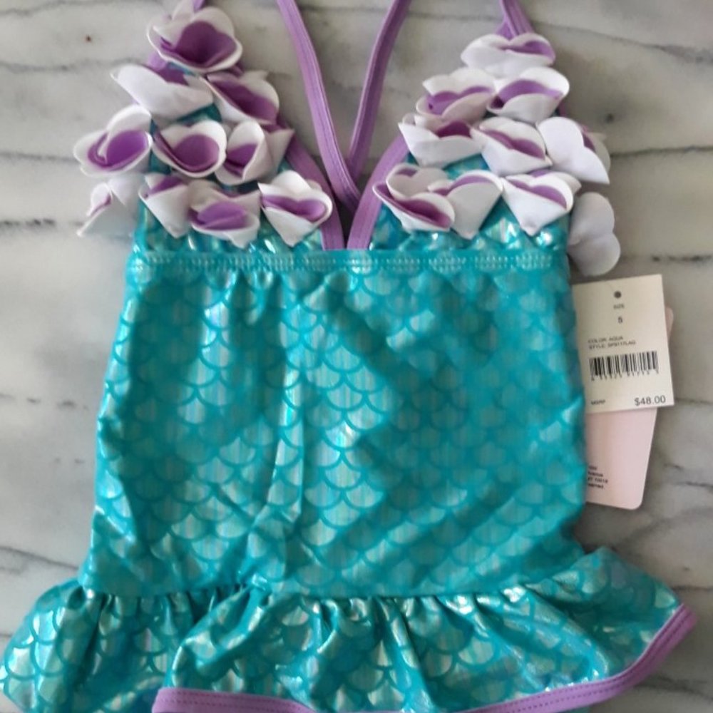 Floatimini Mermaid One Piece Swimsuit NWT